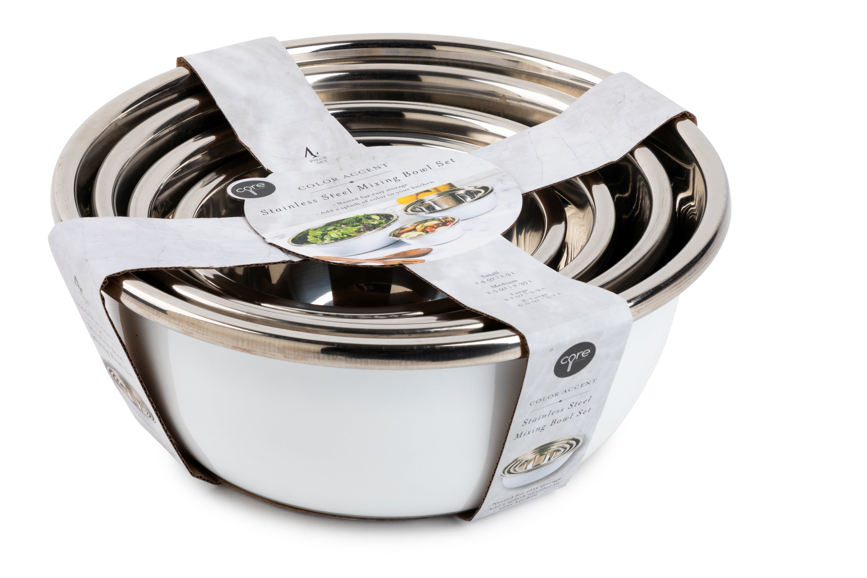 Core Kitchen Nested Mixing Bowl Set