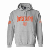 Coast Guard Mens Emblem 3-Hit Hoodie Sweatshirt