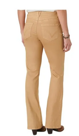 Democracy Womens "Ab"solution Hi Rise Itty Bitty Bootcut Jeans