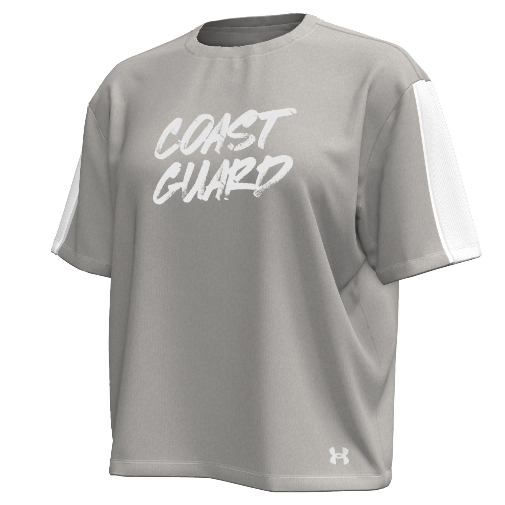 Coast Guard Under Armour Womens SP24 Gameday Challenger Short Sleeve T-Shirt