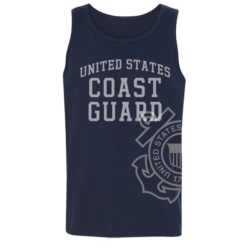 Coast Guard Mens Emblem Tank Top