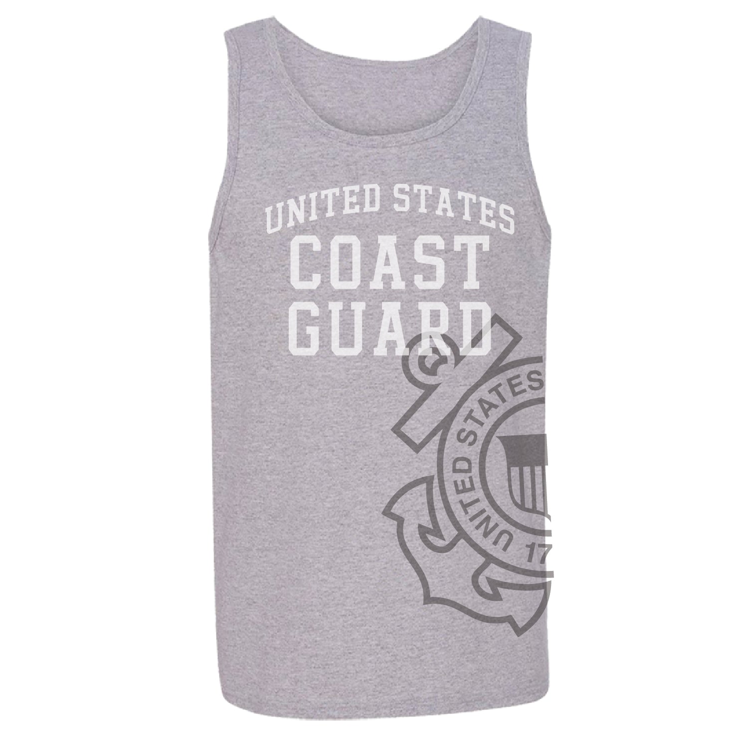 Coast Guard Mens Emblem Tank Top