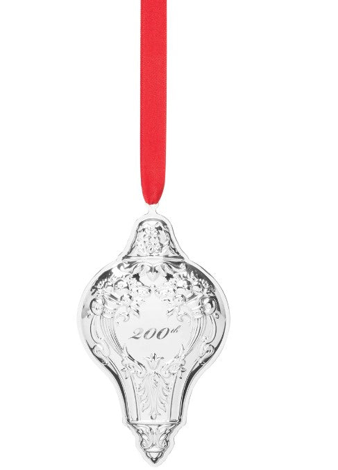 Lenox Reed and Barton 200th Anniversary Celebration Christmas Ornament