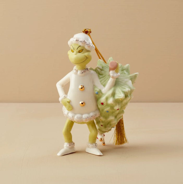 Lenox The Grinch Stealing The Tree Ornament – ShopCGX