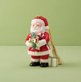 Lenox 2024 Santa With Pickle & Candy Cane Ornament