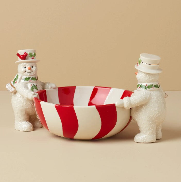 Lenox Happy Holly Days Treat Bowl