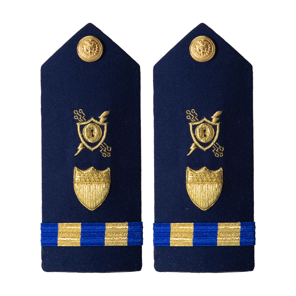 Vanguard CG Hard Shoulder Board Male WO-2 Cyber Mission Management