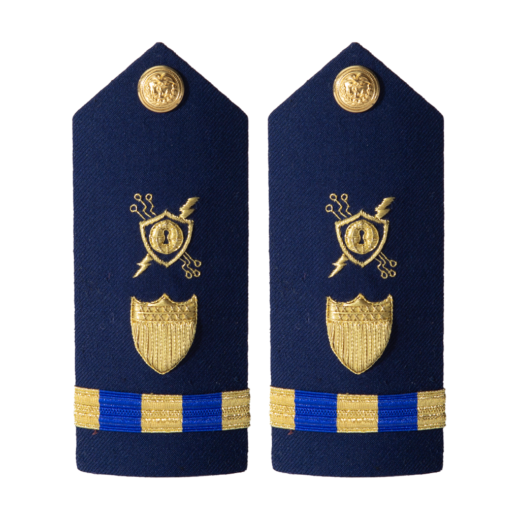 Vanguard CG Hard Shoulder Board Male WO-3 Cyber Mission Management