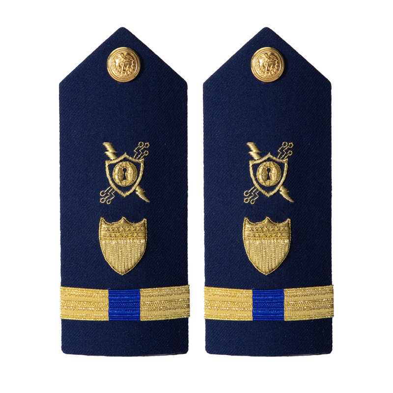 Vanguard CG Hard Shoulder Board Male WO-4 Cyber Mission Management