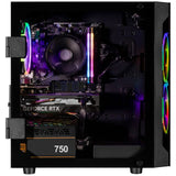 CLX SET Gaming Desktop - AMD Ryzen 7 5700X 3.4GHz 8-Core Processor, 16GB DDR4 3600 Memory, GeForce RTX 4060 Ti 16GB GDDR6 Graphics, 2TB NVMe M.2 SSD, WiFi, Black, Windows 11 Home 64-bit
