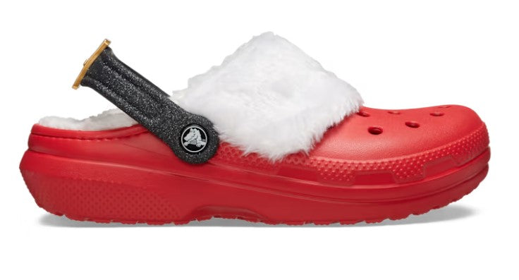 Crocs Womens Classic Lined Santa Clog