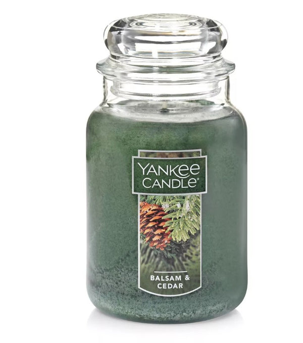 Yankee Candle Balsam &Cedar Original Large Jar Candle