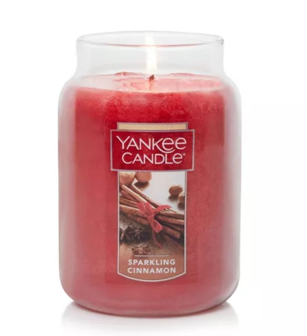 Yankee Candle Sparkling Cinnamon Classic Original Large Jar Candle