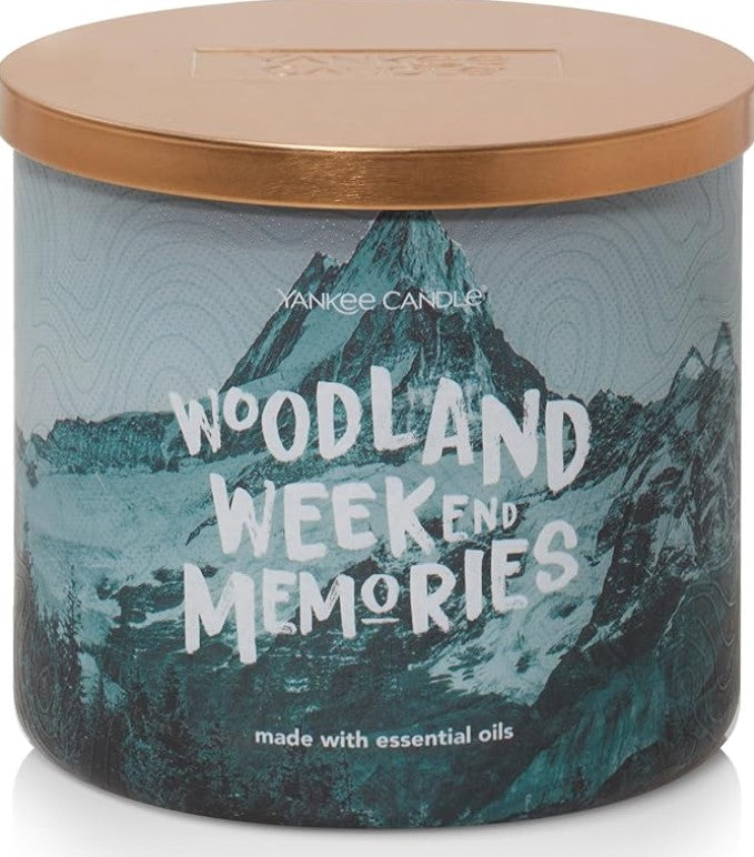 Yankee Candle Woodland Weekend Memories 3-Wick Candle