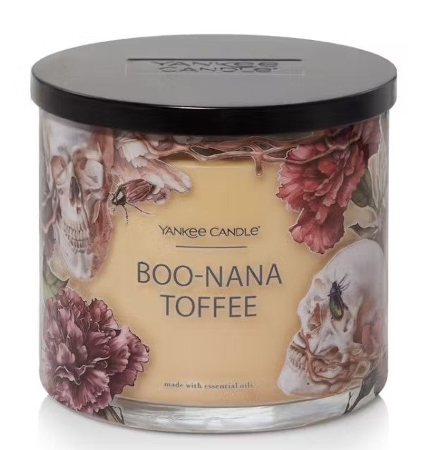 Yankee Candle Boo-Nana Toffee 3 Wick Candle