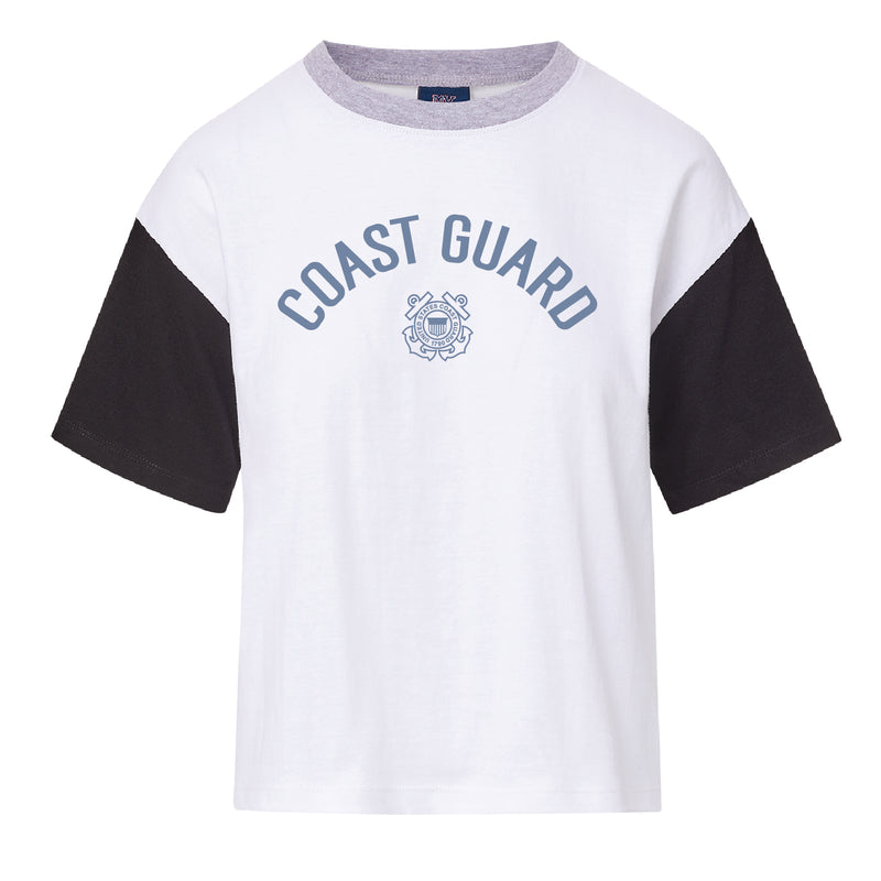 Coast Guard Womens Brynlee Short Sleeve Boyfriend T-Shirt