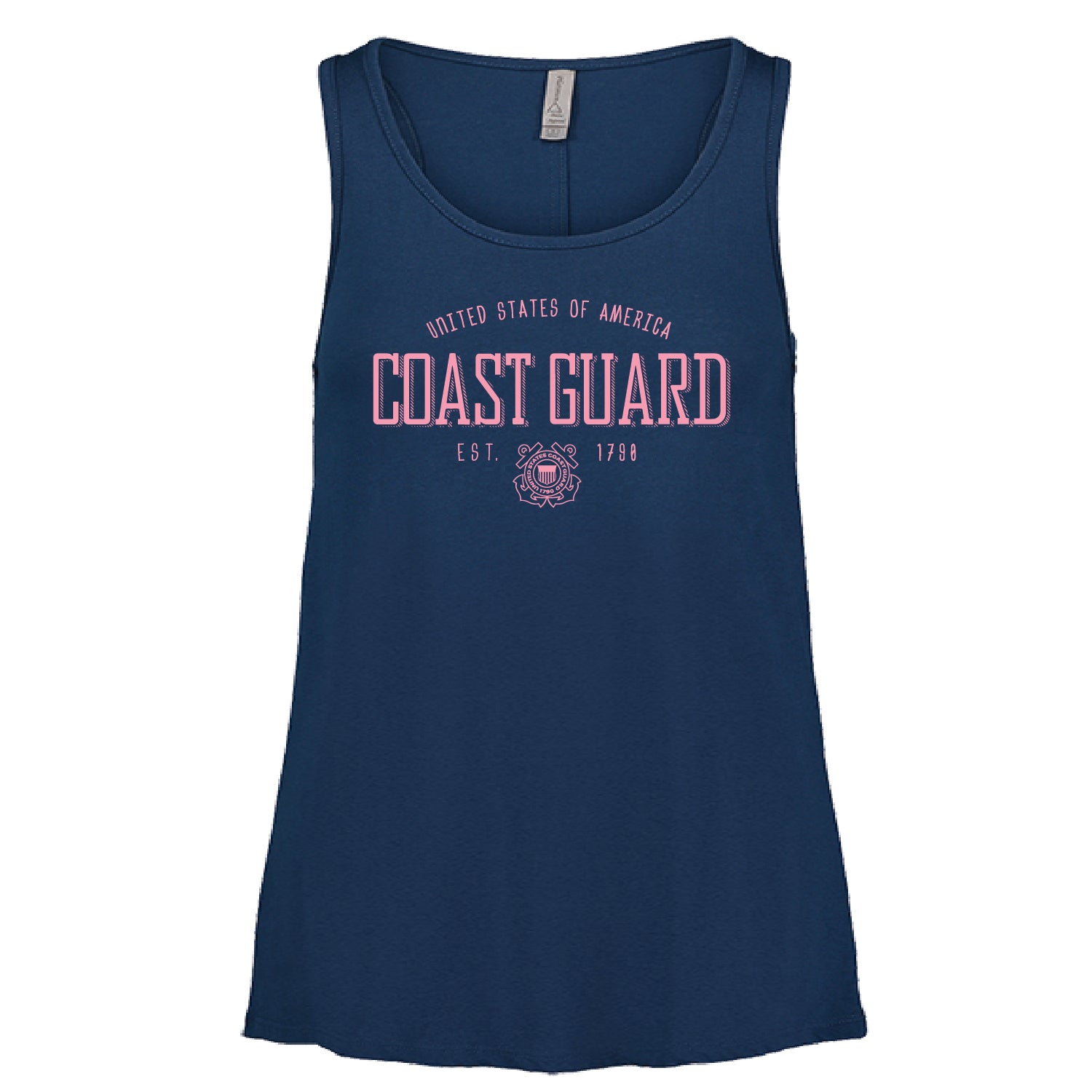 Coast Guard Womens Paris Flowy Tank Top