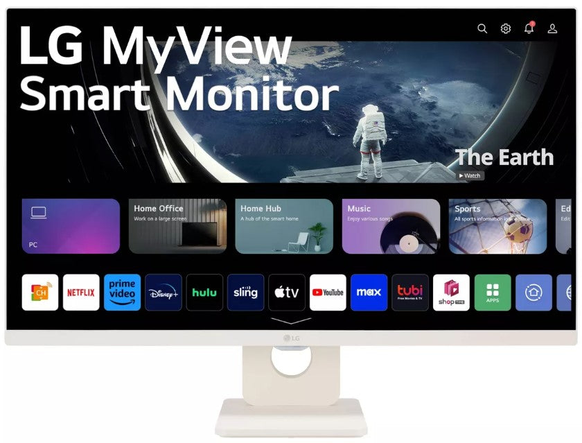 LG 27" FHD IPS MyView SMART Monitor