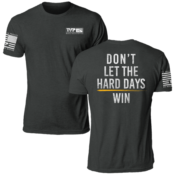 Til Valhalla Project Mens Hard Days Short Sleeve T-Shirt