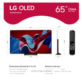 LG 65" Class C4 Series OLED evo 4K UHD Smart webOS TV