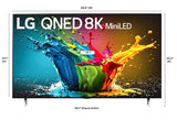 LG 75" Class 99 Series QNED Mini-LED 8K UHD Smart webOS TV