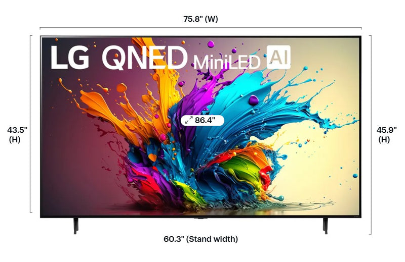 LG 86" Class 90 Series QNED Mini-LED 4K UHD Smart webOS TV