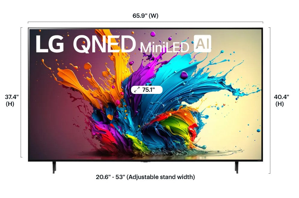 LG 75" Class 90 Series QNED Mini-LED 4K UHD Smart webOS TV