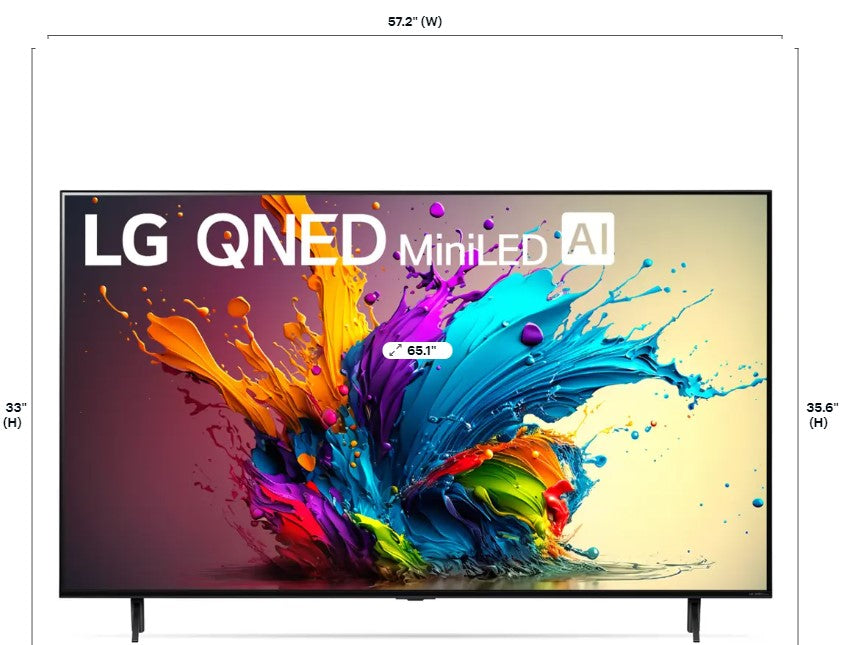 LG 65" Class 90 Series QNED Mini-LED 4K UHD Smart webOS TV