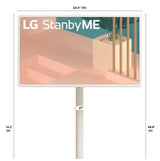 LG StanbyME 27” Class LED Full HD Smart webOS Touch Screen