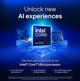 LG gram SuperSlim 15” OLED Laptop, Intel Evo Edition- AI-enabled Intel Core Ultra 7 processor, Windows 11 Home, 16GB RAM, 512GB SSD