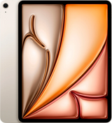 Apple 13-Inch iPad Air M2 Chip Built For Apple Intelligence Wi-Fi + Cellular 256GB - Starlight