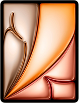 Apple 13-Inch iPad Air M2 Chip Built For Apple Intelligence Wi-Fi + Cellular 256GB - Starlight