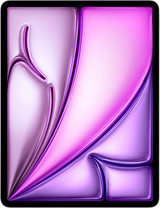 Apple 13-Inch iPad Air M2 Chip Built For Apple Intelligence Wi-Fi + Cellular 256GB - Purple
