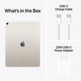Apple 13-Inch iPad Air M2 Chip Built For Apple Intelligence Wi-Fi + Cellular 512GB - Starlight