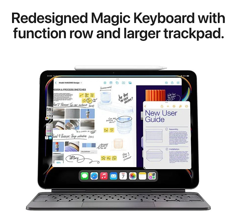 Apple 11-Inch iPad Pro M4 WiFi 1TB With Standard Glass - Silver