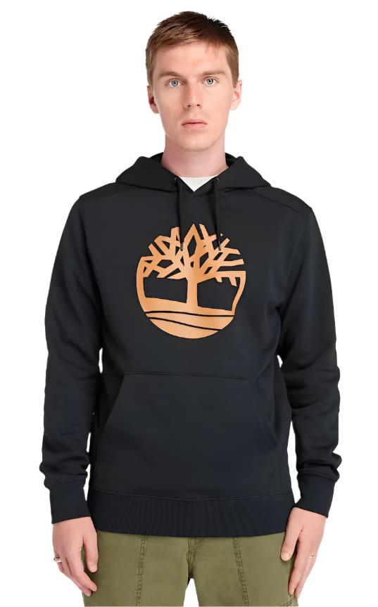 Timberland Mens Tree Logo Hoodie Sweatshirt