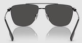 Burberry Mens BE3141 Blaine Sunglasses - Black/Dark Grey