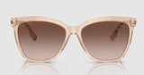 Burberry Women's BE4308 Clare Non-Polarized Sunglasses - Pink/Brown Gradient
