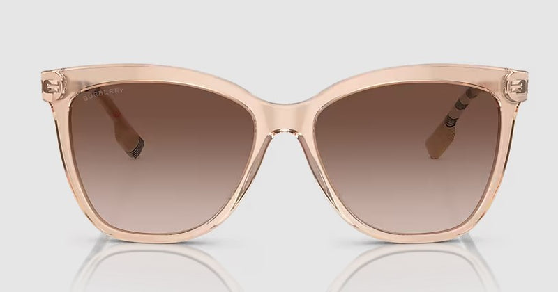 Burberry Women's BE4308 Clare Non-Polarized Sunglasses - Pink/Brown Gradient