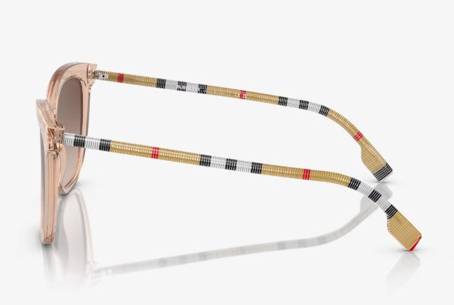 Burberry Women's BE4308 Clare Non-Polarized Sunglasses - Pink/Brown Gradient