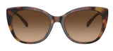 Coach Womens CH566 Polarized Sunglasses - Tortoise Beige/Brown Gradient