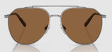 Dolce & Gabbana Mens DG2296 Non Polarized - Gunmetal/Brown