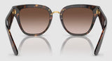 Dolce & Gabbana Womens DG4437 Sunglasses - Havana/Brown Gradient