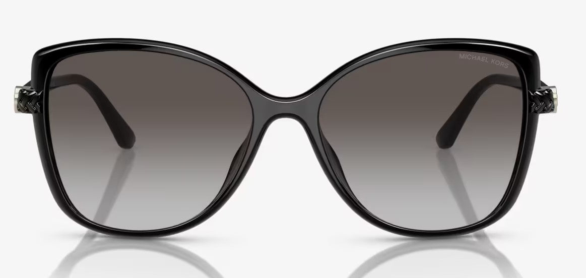 Michael Kors Women's MK2181U Malta Non-Polarized Sunglasses - Black/Dark Grey Gradient