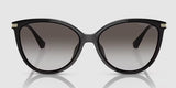 Michael Kors Women's MK2184U Dupont Non-polarized Sunglasses - Black/Dark Grey Gradient
