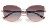 Michael Kors Womens Catalonia MK1144B Sunglasses - Rose Gold/Navy To Pink Gradient