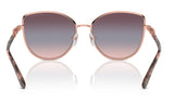 Michael Kors Womens Catalonia MK1144B Sunglasses - Rose Gold/Navy To Pink Gradient