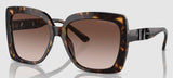 Michael Kors Women's MK2213 Nice Sunglasses - Dark Tortoise/Brown Gradient