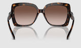 Michael Kors Women's MK2213 Nice Sunglasses - Dark Tortoise/Brown Gradient