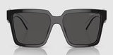 Prada Women's PR 24ZS Non-Polarized Sunglasses - Black/Dark Grey